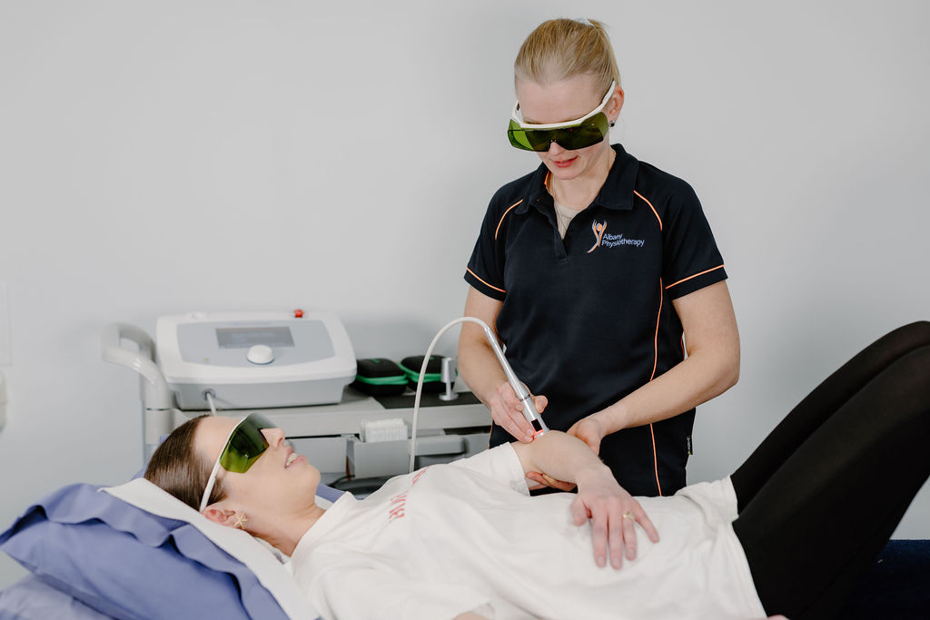 laser therpay services at Albany Physio